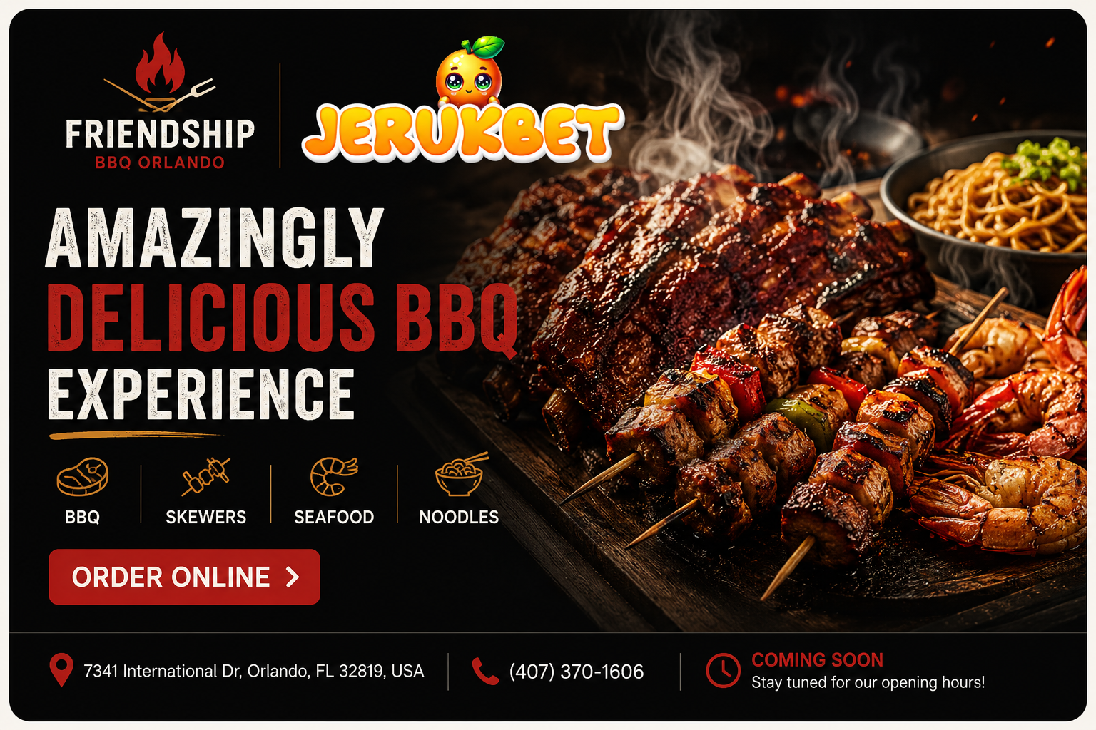 Friendship BBQ banner